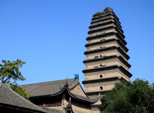 small goose pagoda -xian