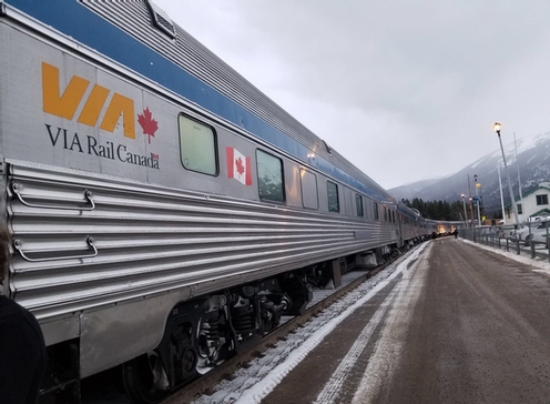 Traverser les rocheuses en train d'exception