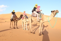 Dormir dans le désert du Sahara