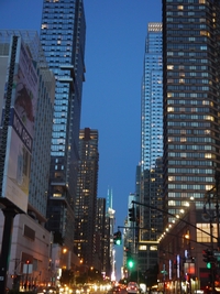 Séjour entre soeurs et mère à New York