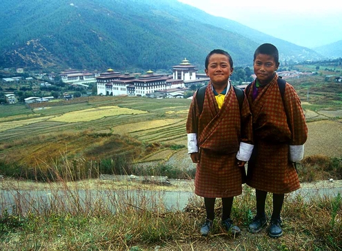 Les sommets du Bhoutan et de la région du Sikkim en Inde